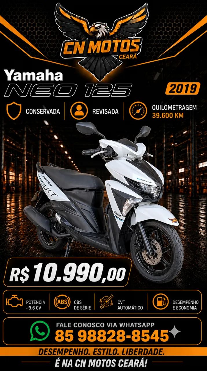 YAMAHA - NEO 125  2019 (EXTRA)