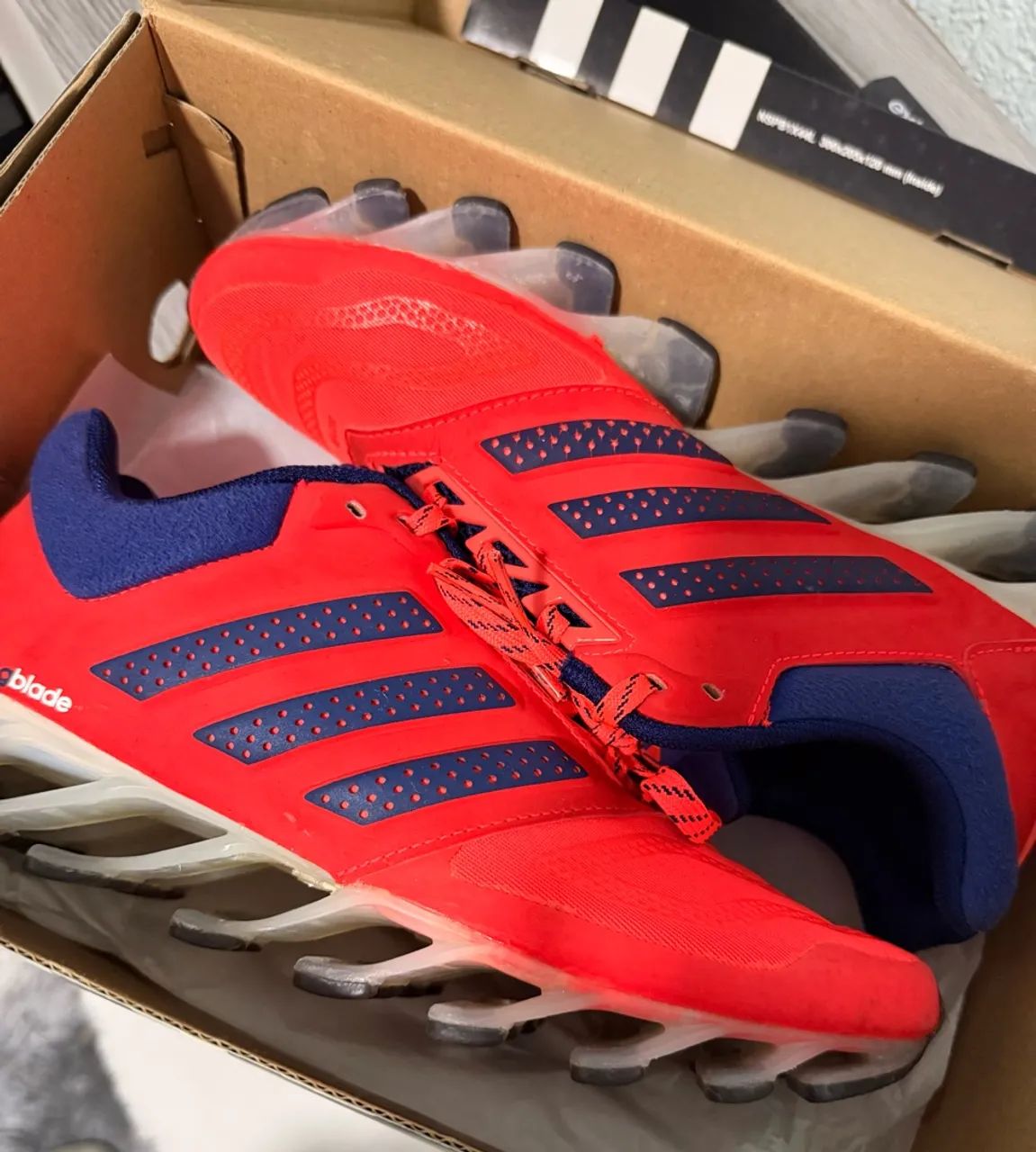 Adidas springblade laranja n38  - Foto 5