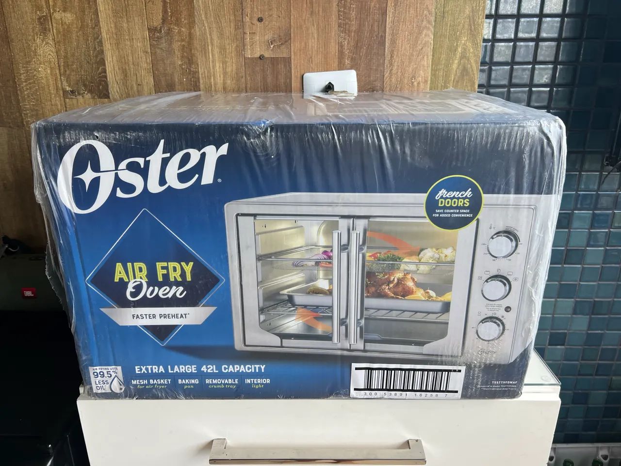 Forno E Fritadeira Sem Óleo Oster 42l French Door 2 Em 1 - Foto 4