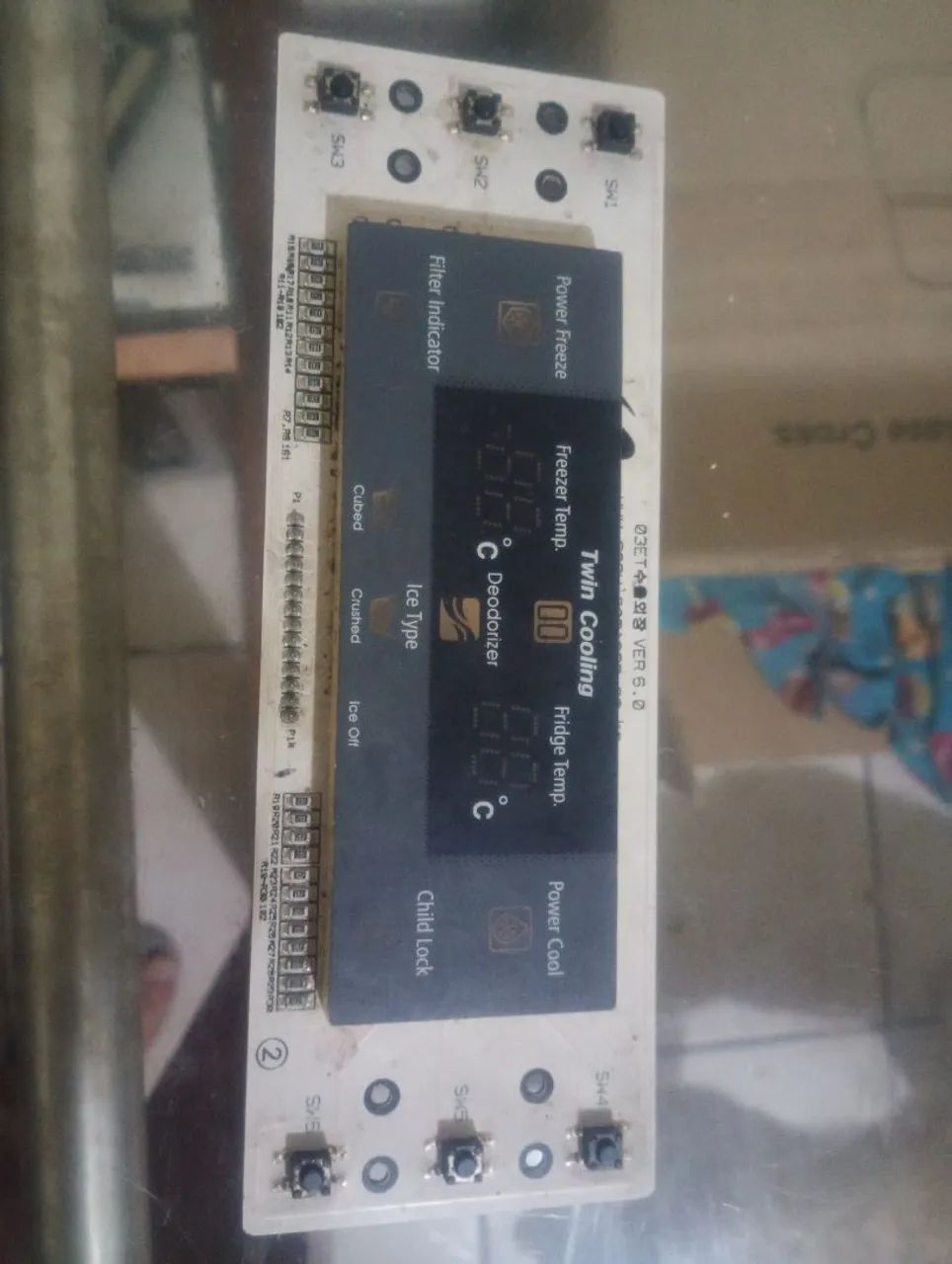 Placa interface refrigerador Samsung 
