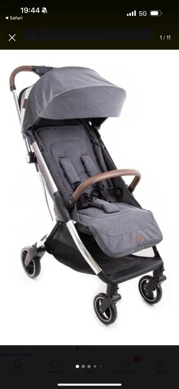Carrinho de bebê maxi cosi Eva 2 (Twilic Grey) - Foto 3
