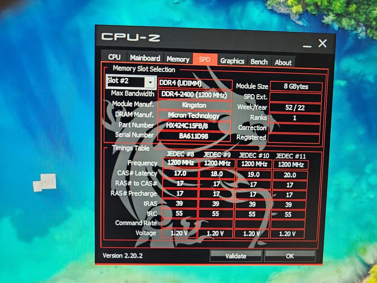 Memória Ram Hyperx 8GB 2400mhz - Foto 3
