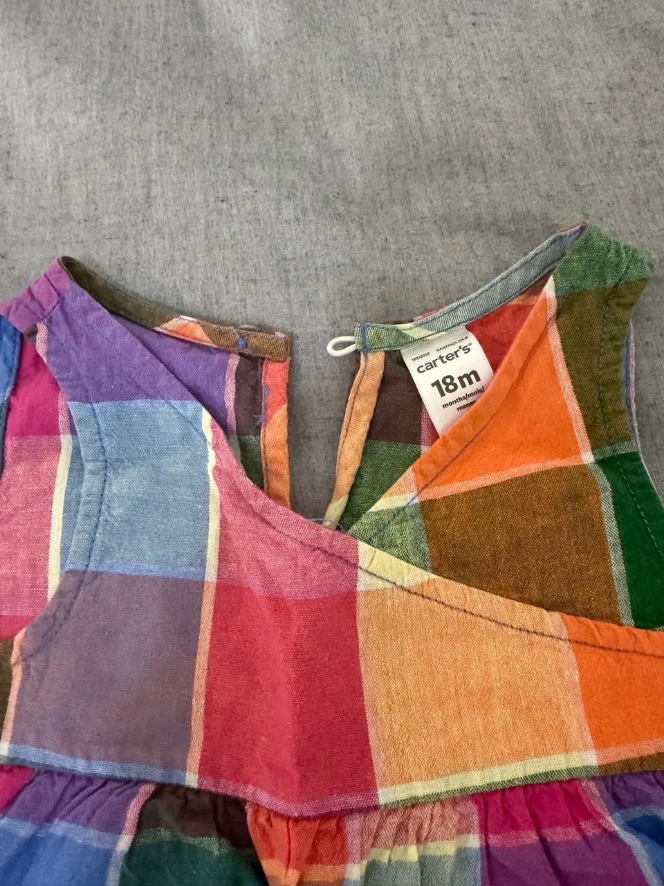 Conjunto colorido blusa e short Carters 18M