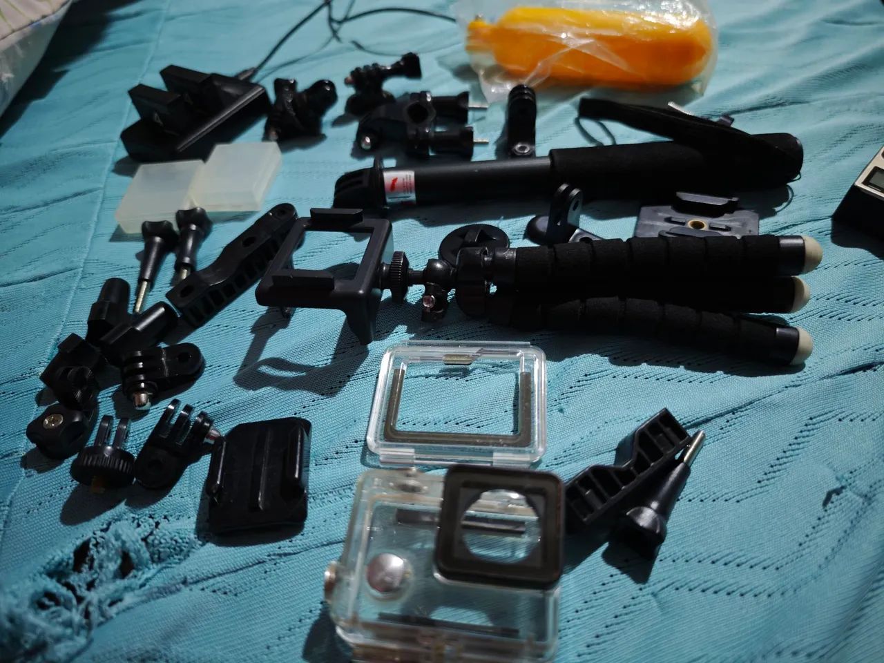 Gopro 4 com acessórios  - Foto 3