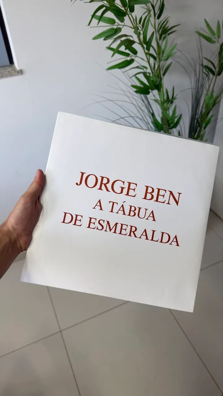 Disco de vinil LP Jorge Ben - Tábua de Esmeralda - Polysom - Foto 5