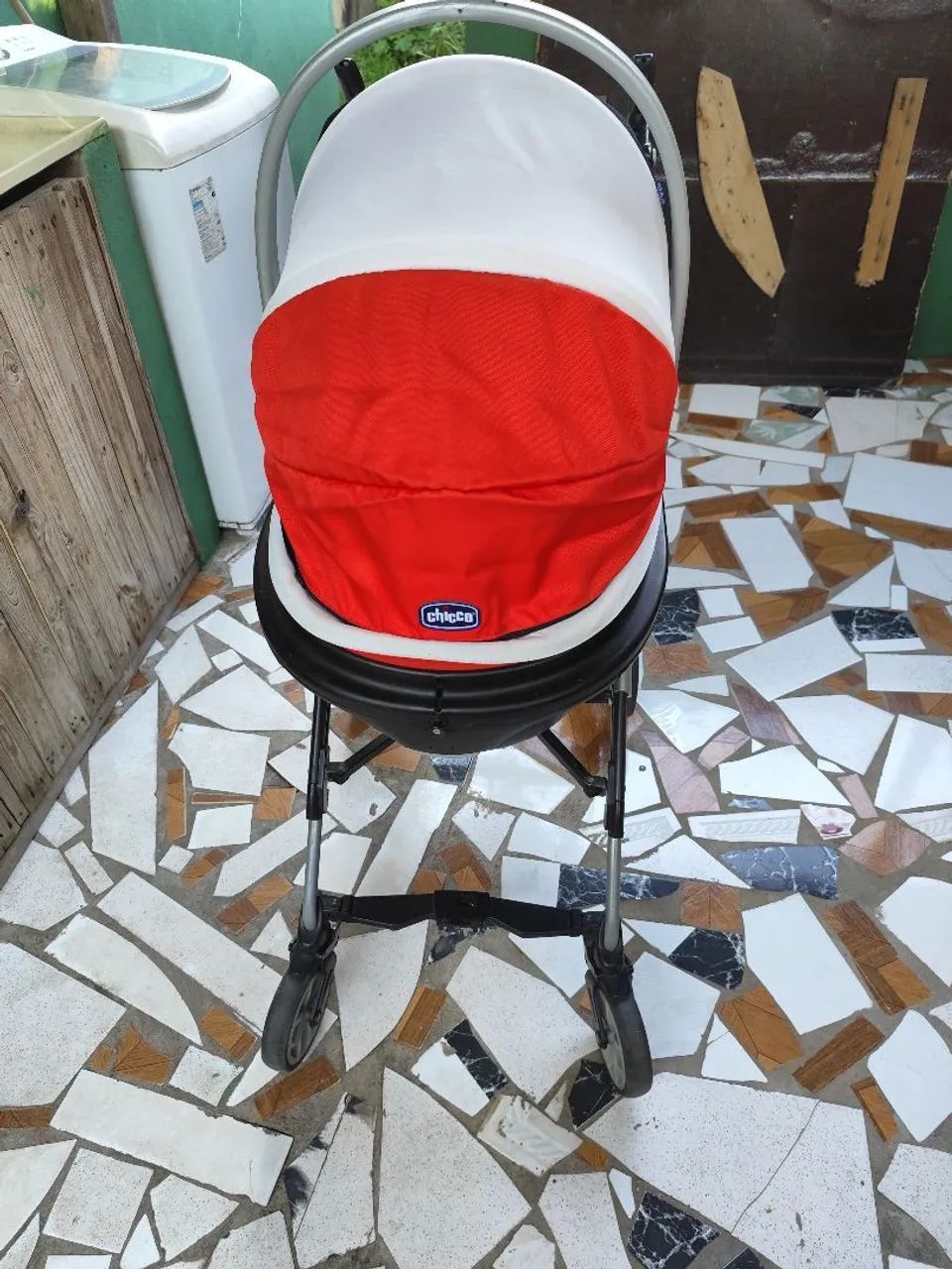 Vendo um carrinho de bebê com o Moisés  - Foto 5