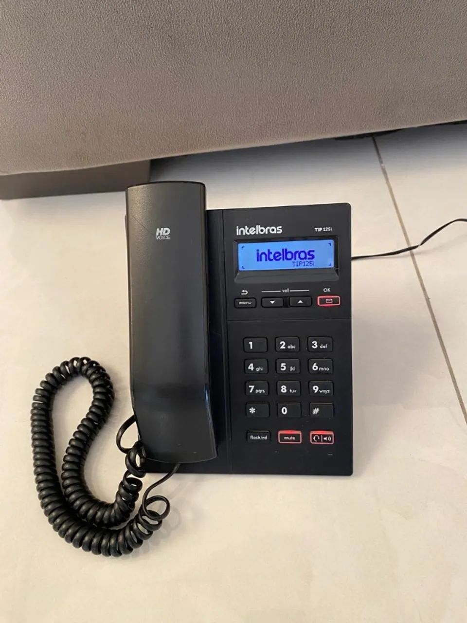 Telefone IP Intelbras TIP 125i (VoIP) - Foto 2