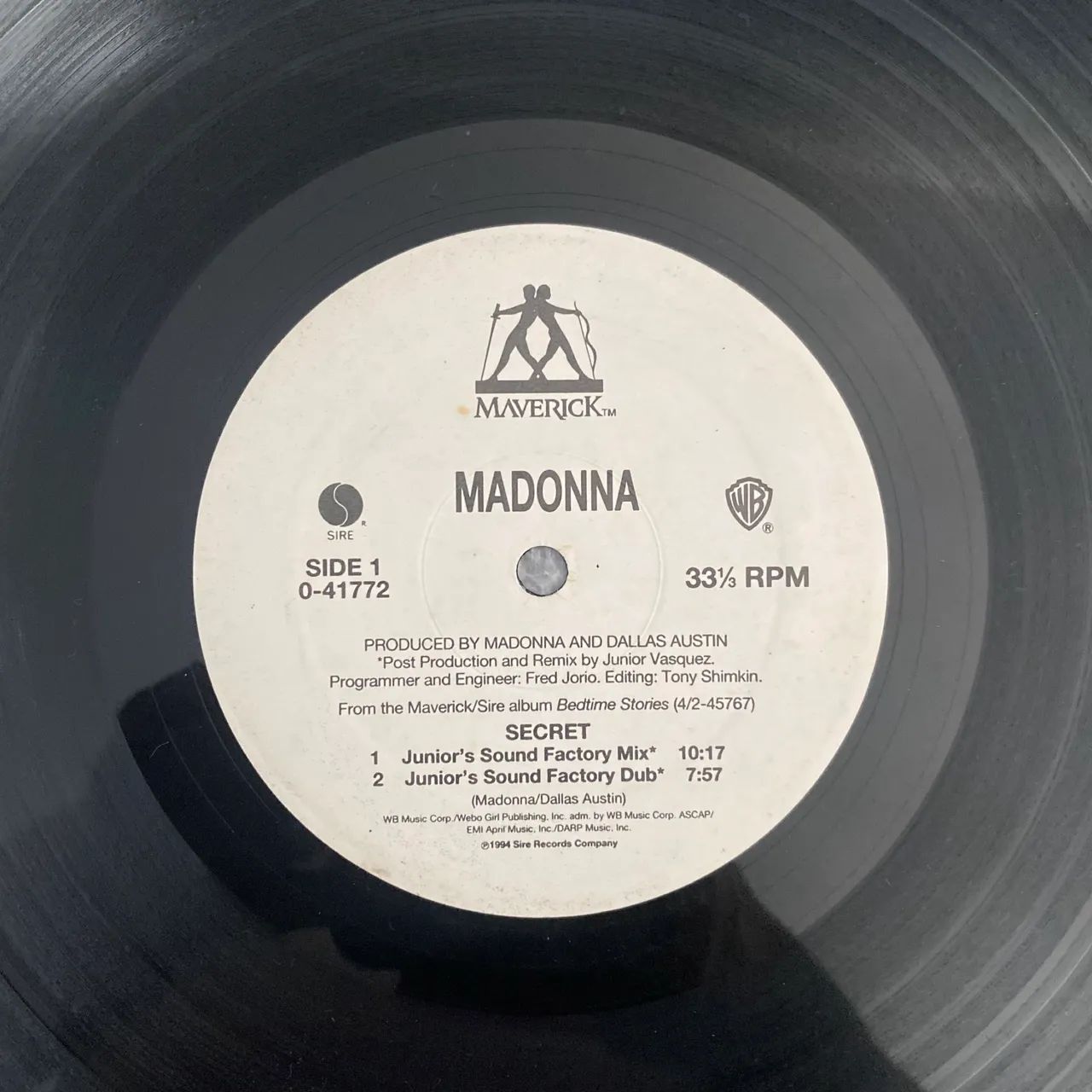 Madona Secret LP Disco Vinil  - Foto 2
