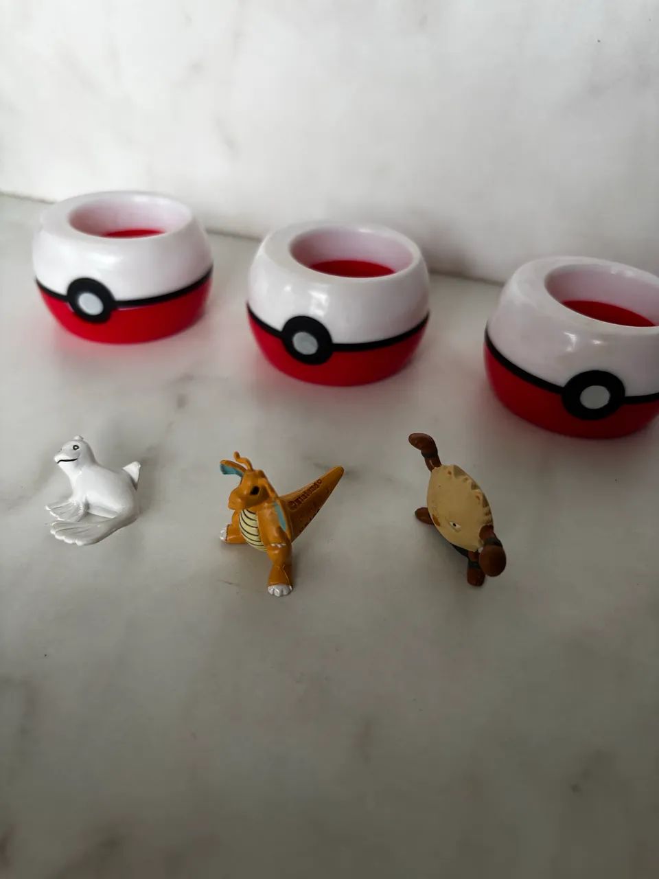 Kit com 3 Pokémons caçulinha + pokebolas - Foto 2