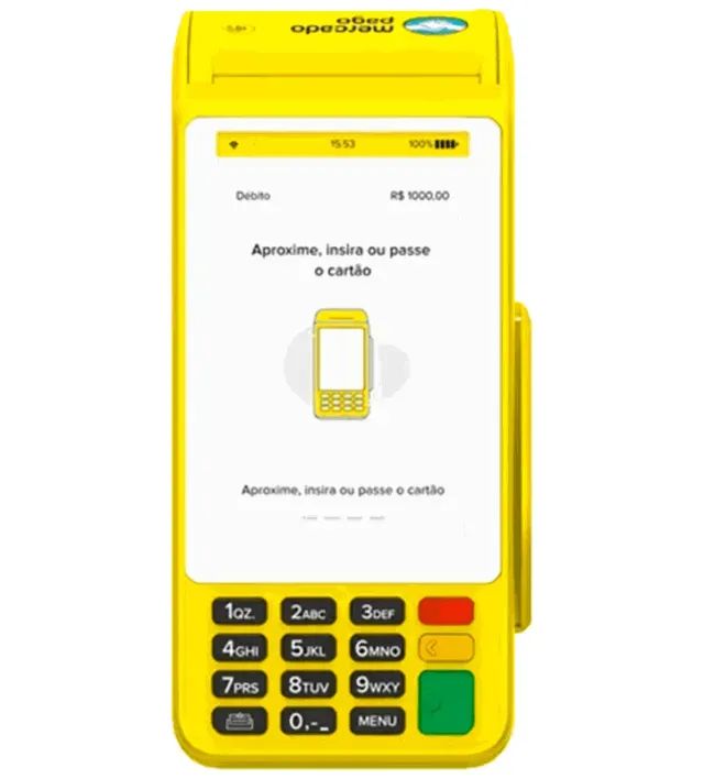 Máquina Cartão Mercado Pago Point Pro 3