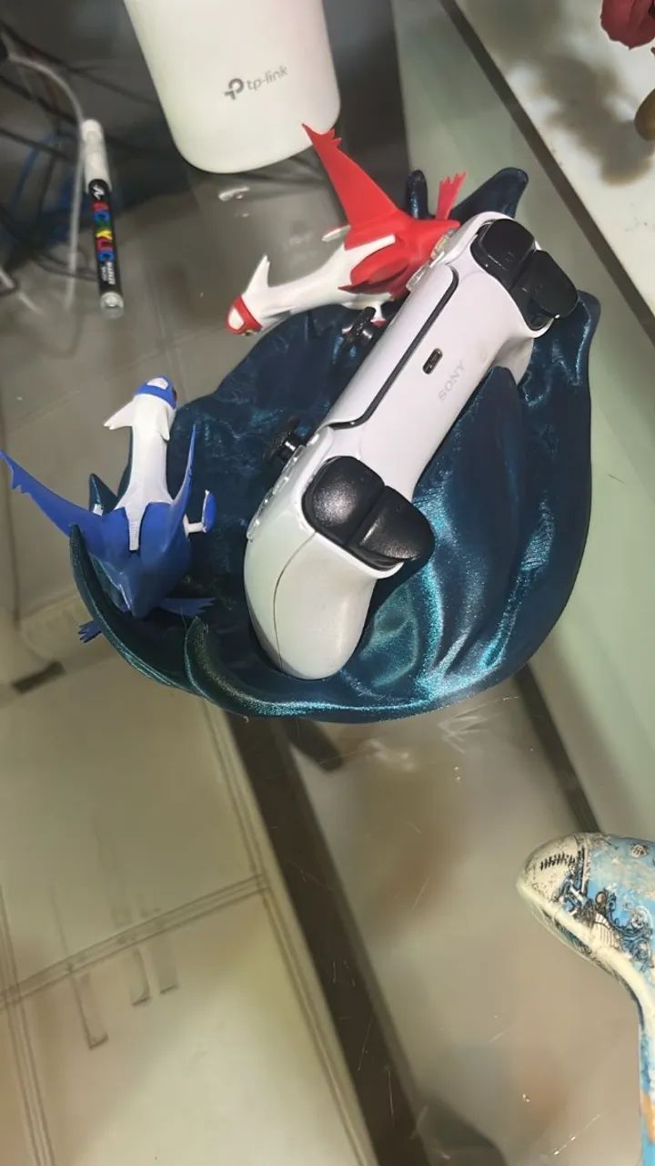 Suporte para Controle Diorama Pokemon Latios e Latias - Foto 2