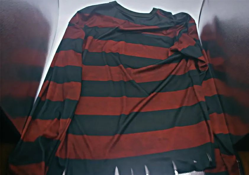 Camisa e chapeu do Freddy Krueger. - Foto 2