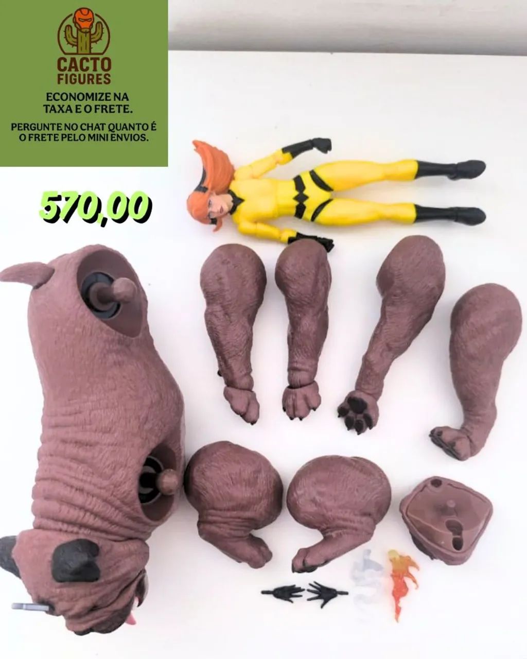 MENOR PREÇO DA OLX MARVEL CRYSTALIS E DENTINHO INUMANOS