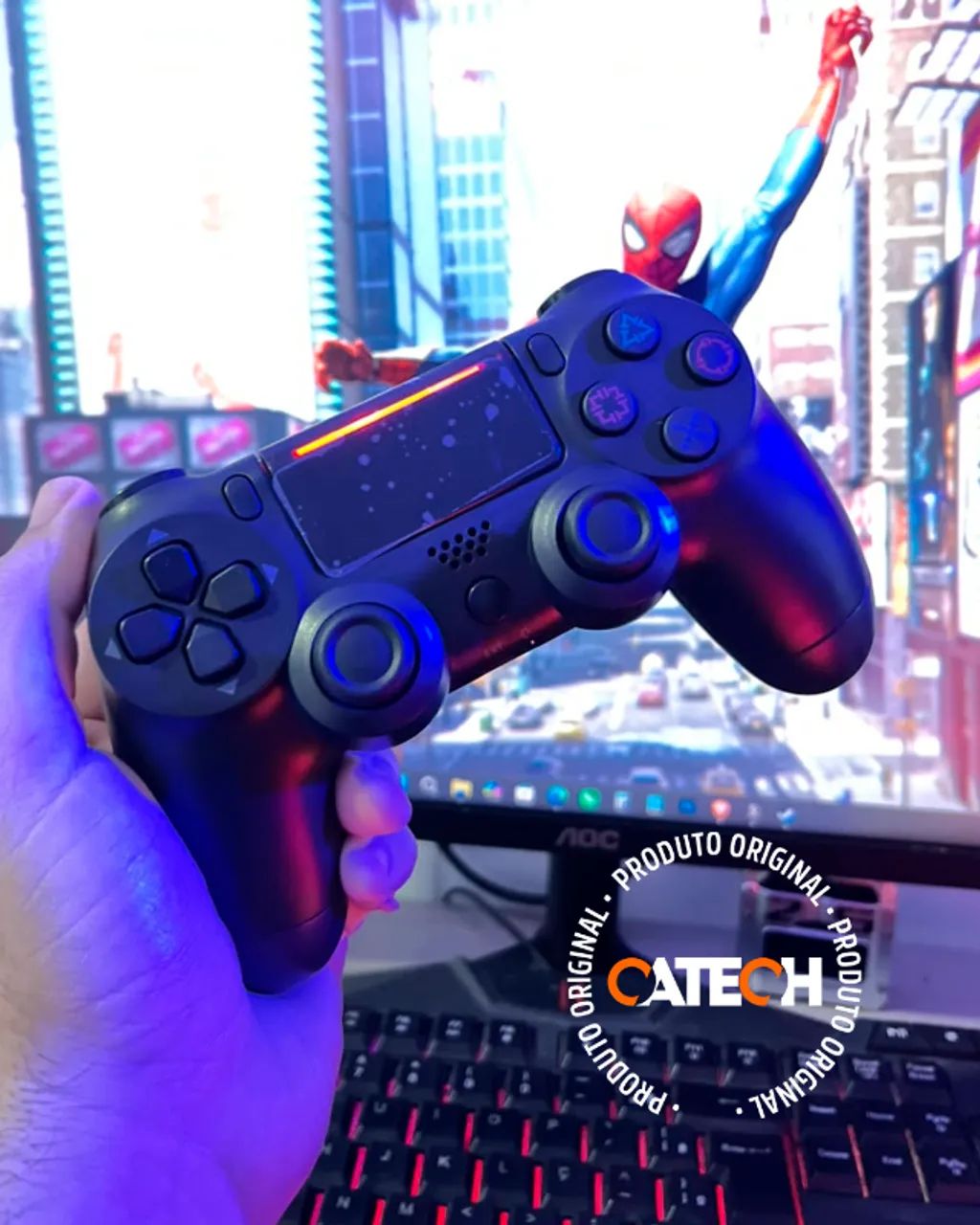 Queima Estoque - Controle Novo PS4/PC - Foto 4