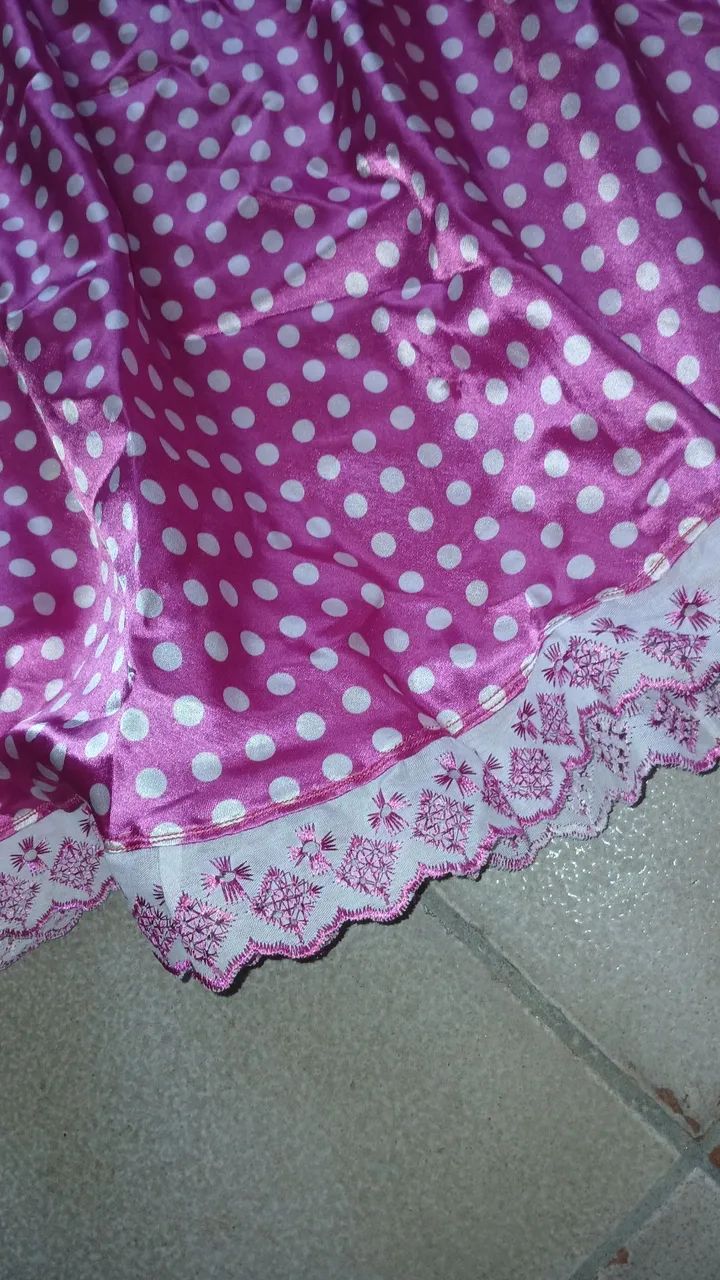 Saia de bolinhas (Tamanho GG) - Foto 3