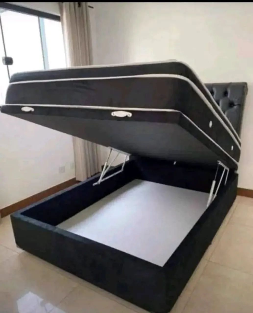 BASE BAU + COLCHÃO D33 COM OU SEM MOLAS FRETE GRÁTIS 