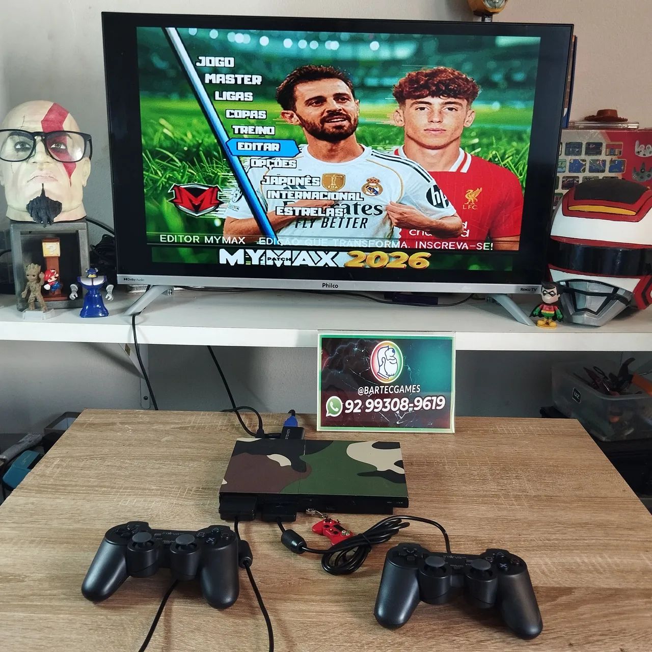 Ps2 game completo com vários Jogos 
