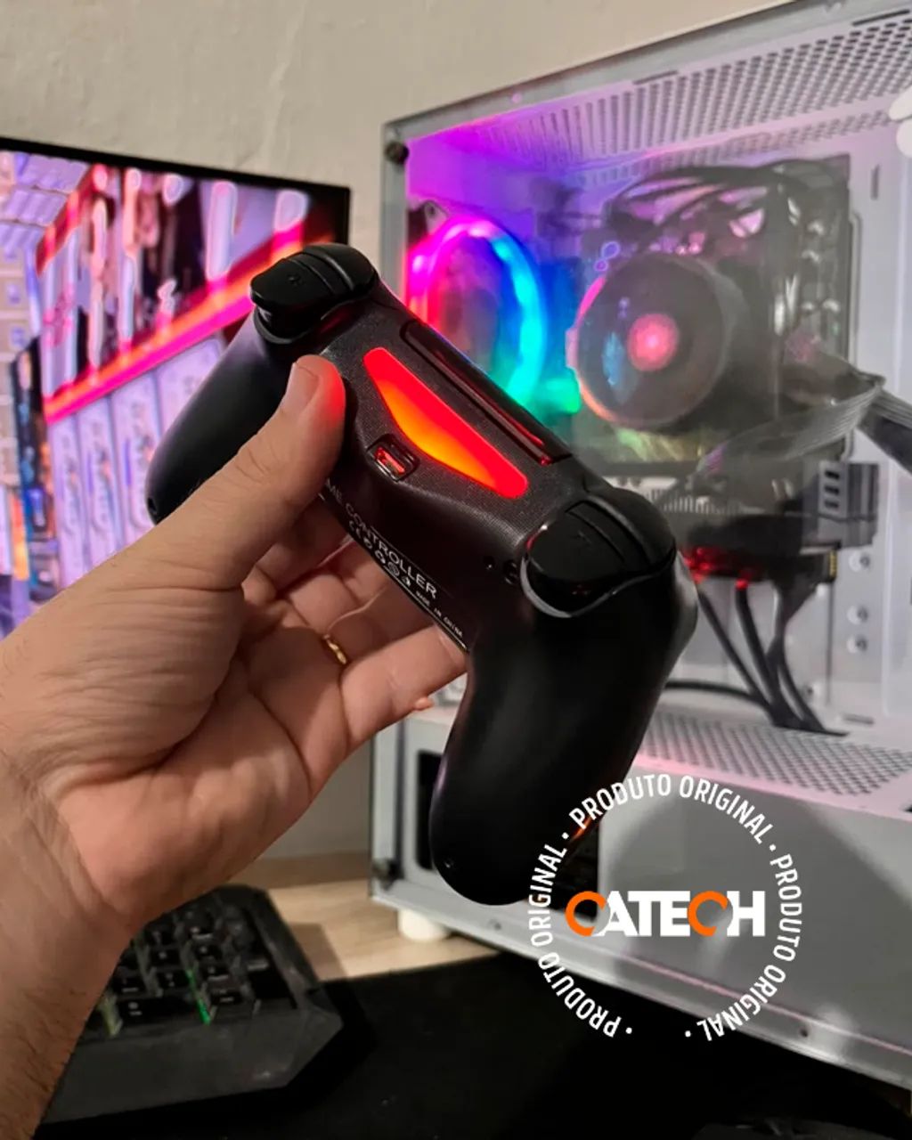 Queima Estoque - Controle Novo PS4/PC - Foto 3