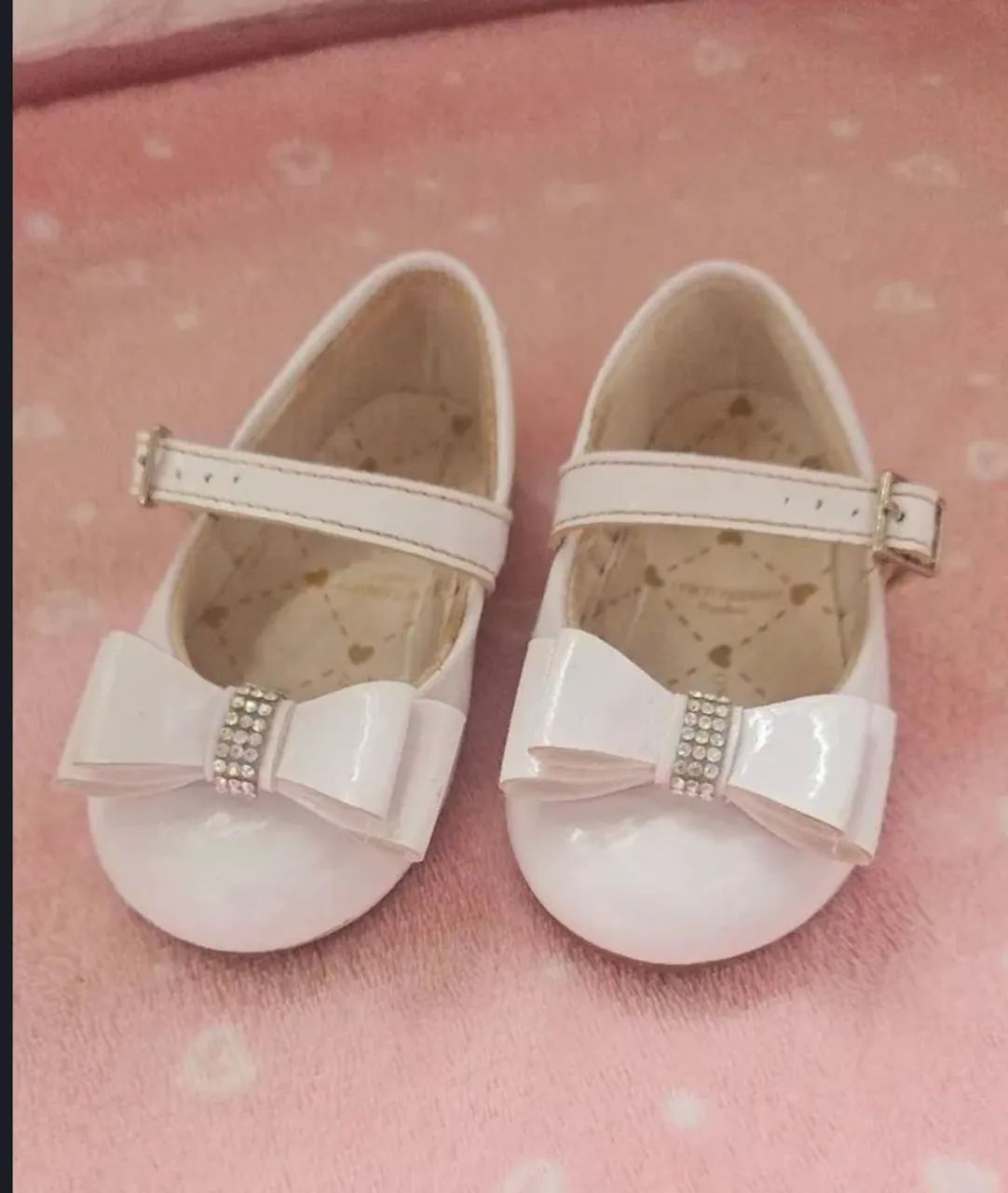 Sapatinhos bebe Menina, tamanho 19 - Foto 2