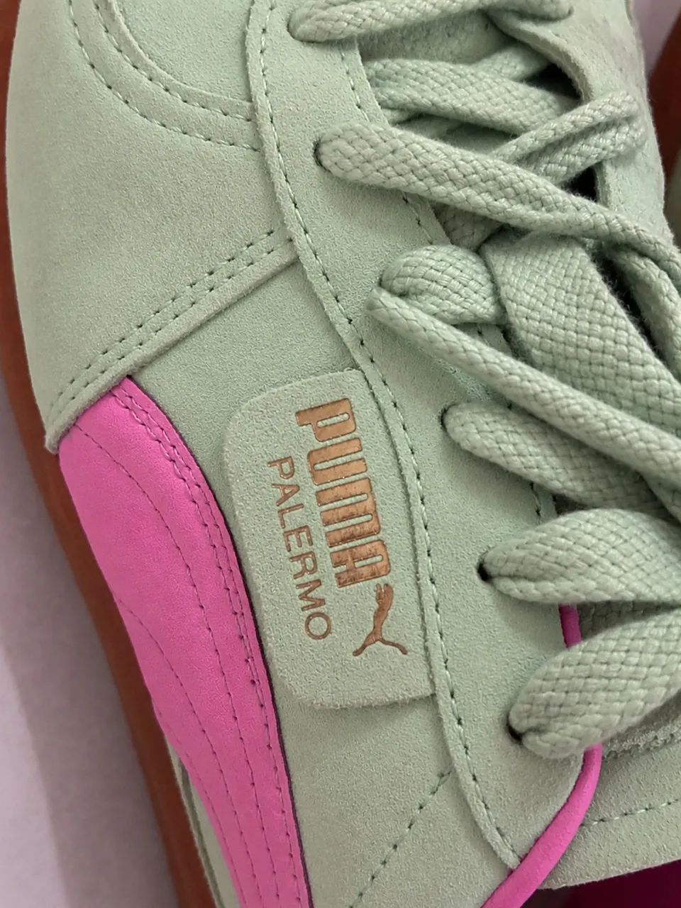 Puma Palermo Verde e Rosa - Foto 2
