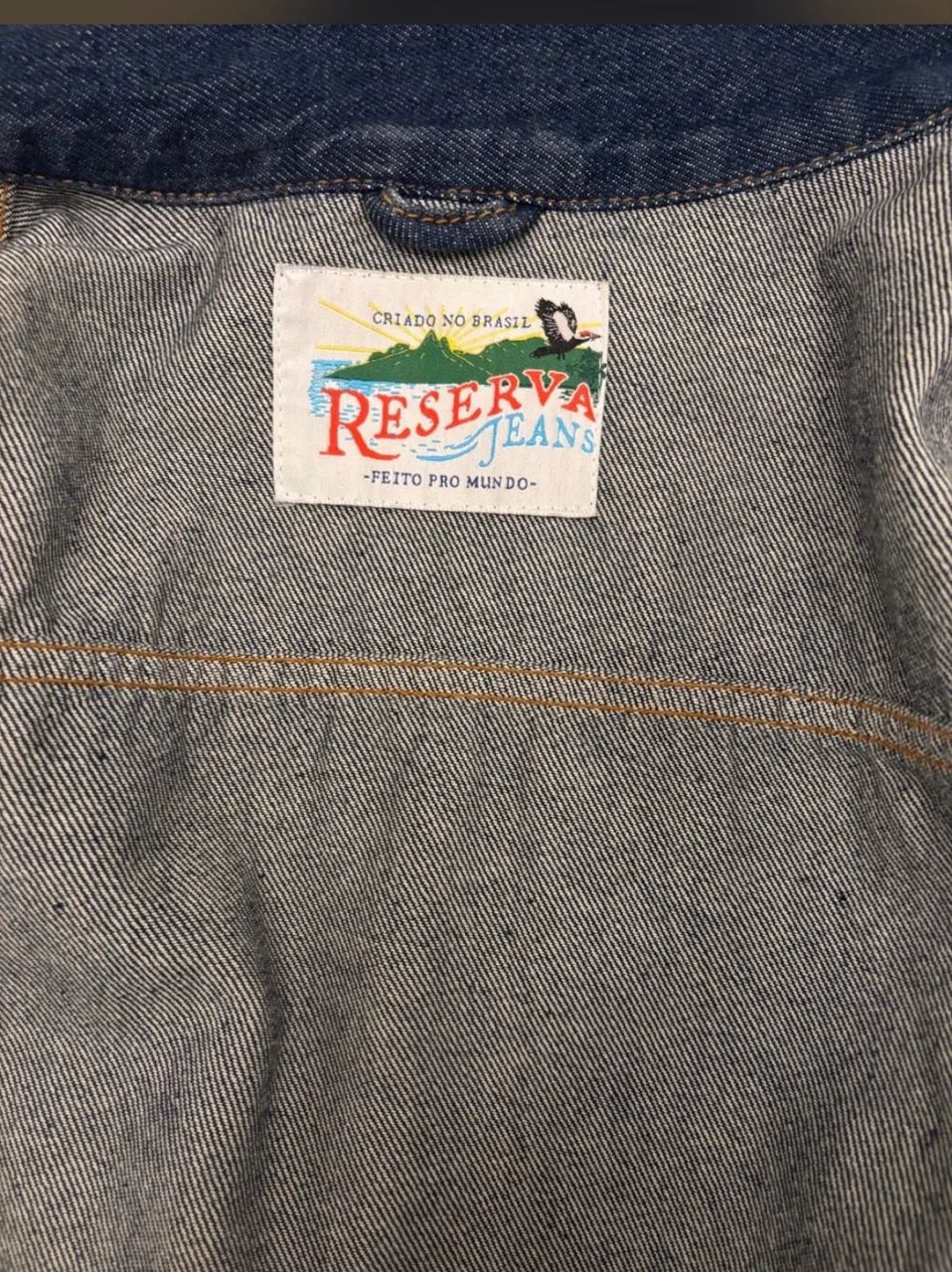 Jaqueta jeans Reserva - moderna e elegante G - Foto 4