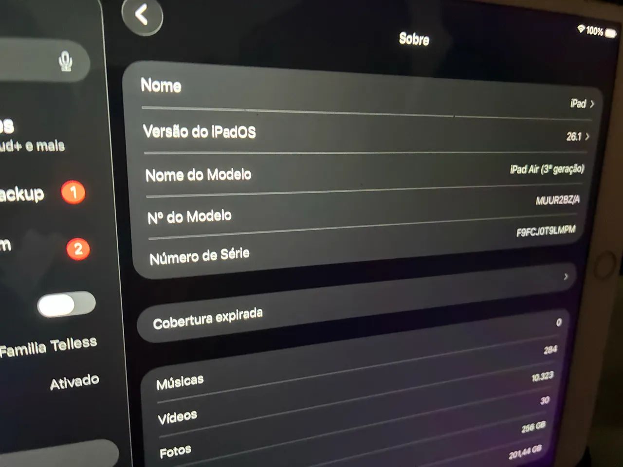 Ipad Air 3 256gb - Tablets e E-Readers - Adrianópolis, Manaus
