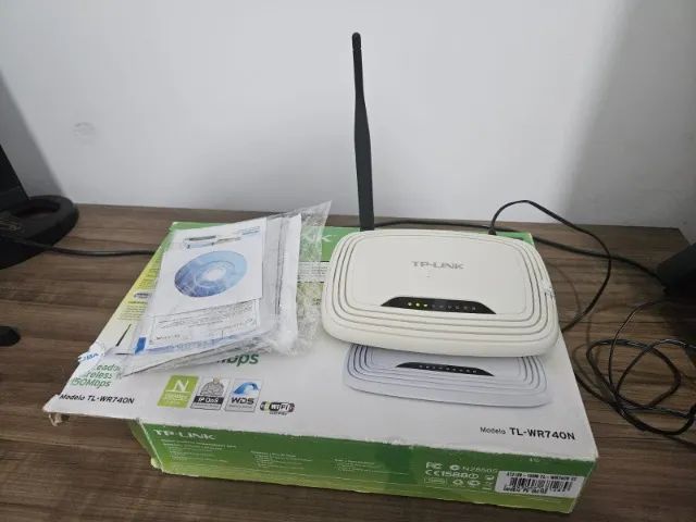 Roteador wireless TP-Link TL-WR740N.