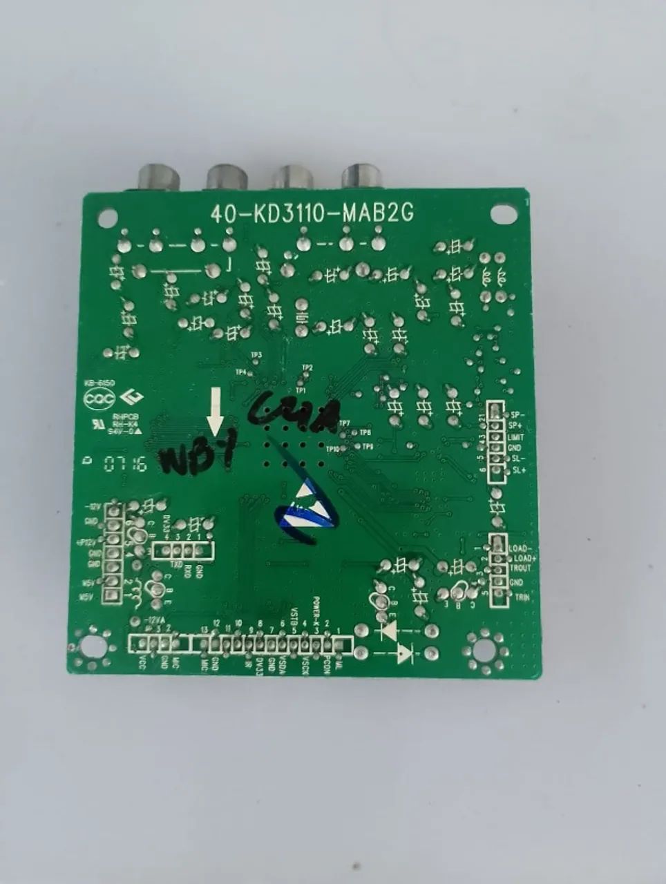Placa Principal DVD Philips 40-KD3110-MAB2G - usada - Foto 2
