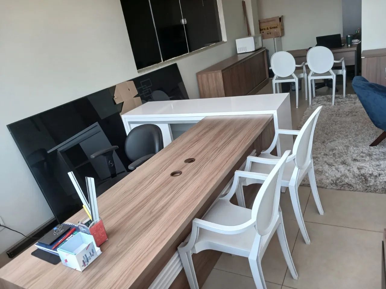 Repasse sala comercial mobiliada 42m² - 307 Sul, Av. LO-09 - Foto 4