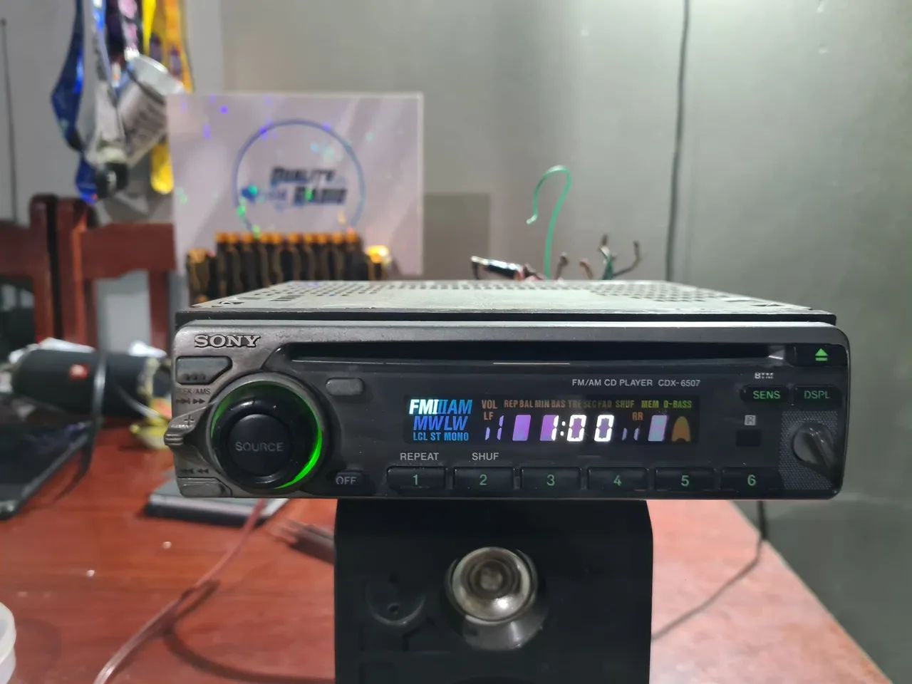 Toca cd sony dos antigos com bluetooth no AM e led no display - Foto 3