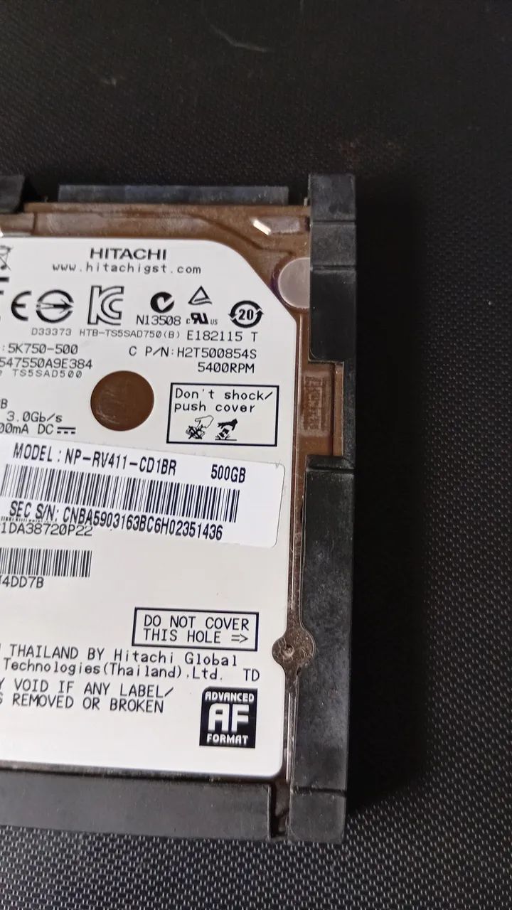 HD 500GB SATA Notebook e Pc - Foto 2