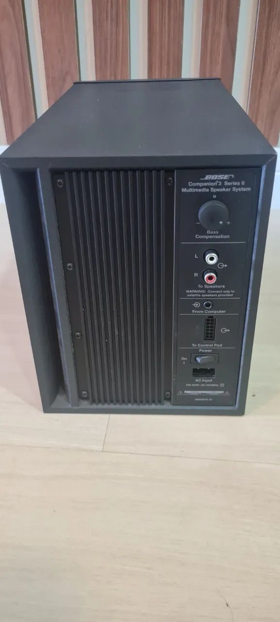 Bose Companion 3 Series II - Controle Impecável - Periféricos e