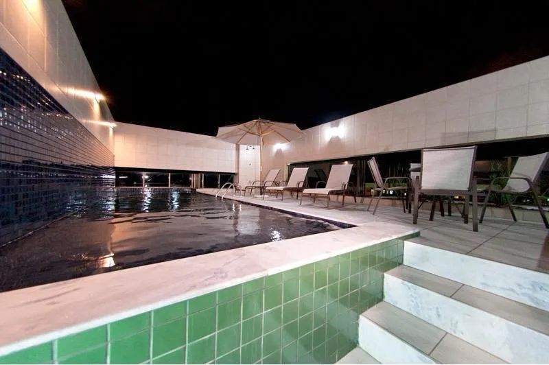 Quarto e sala na quadra da praia - Foto 4