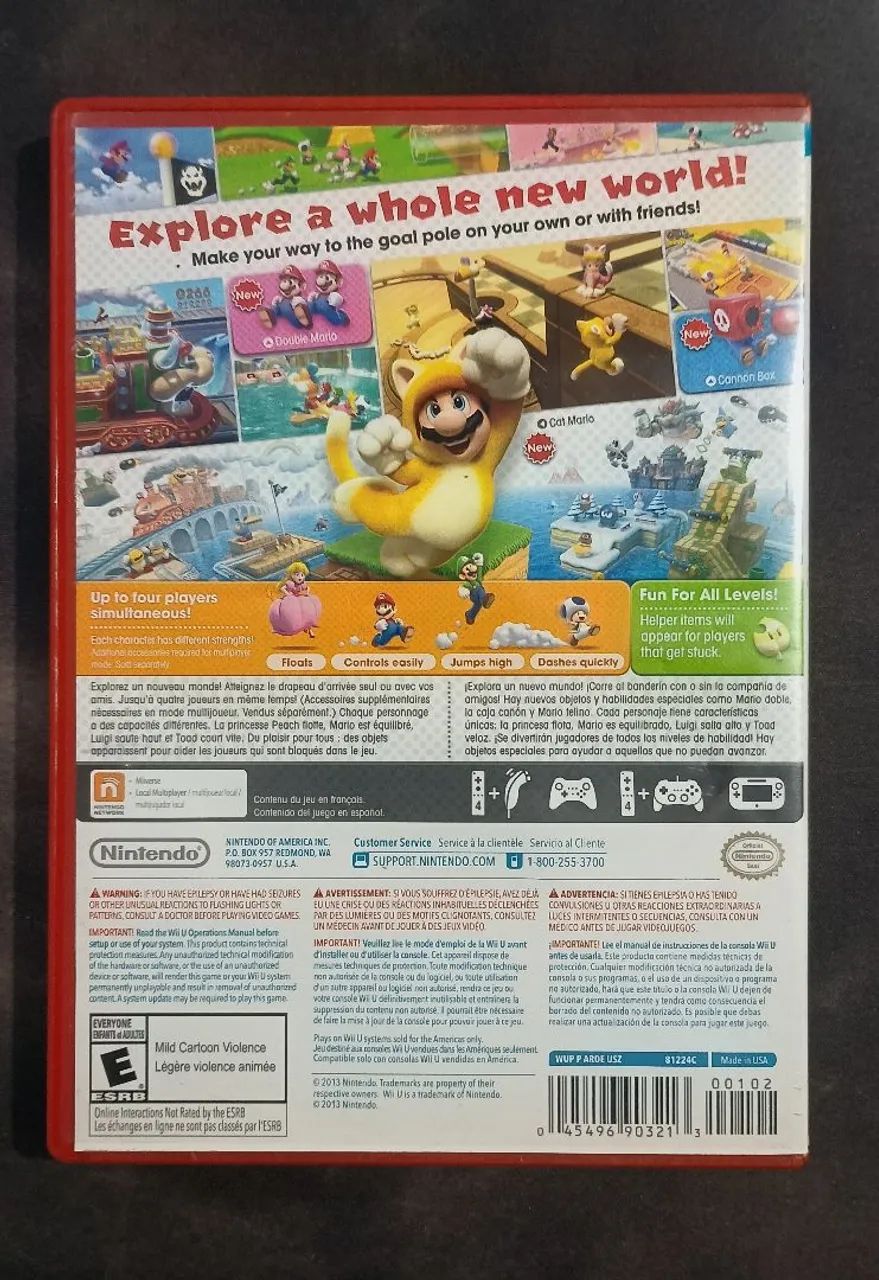 Mario world 3D Nintendo wii  - Foto 4