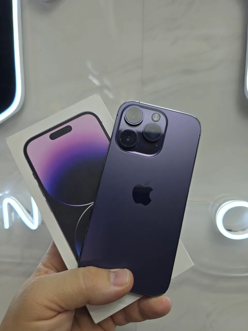 IPHONE 14 PRO 256GB COM CAIXA SEM DETALHES - Foto 3
