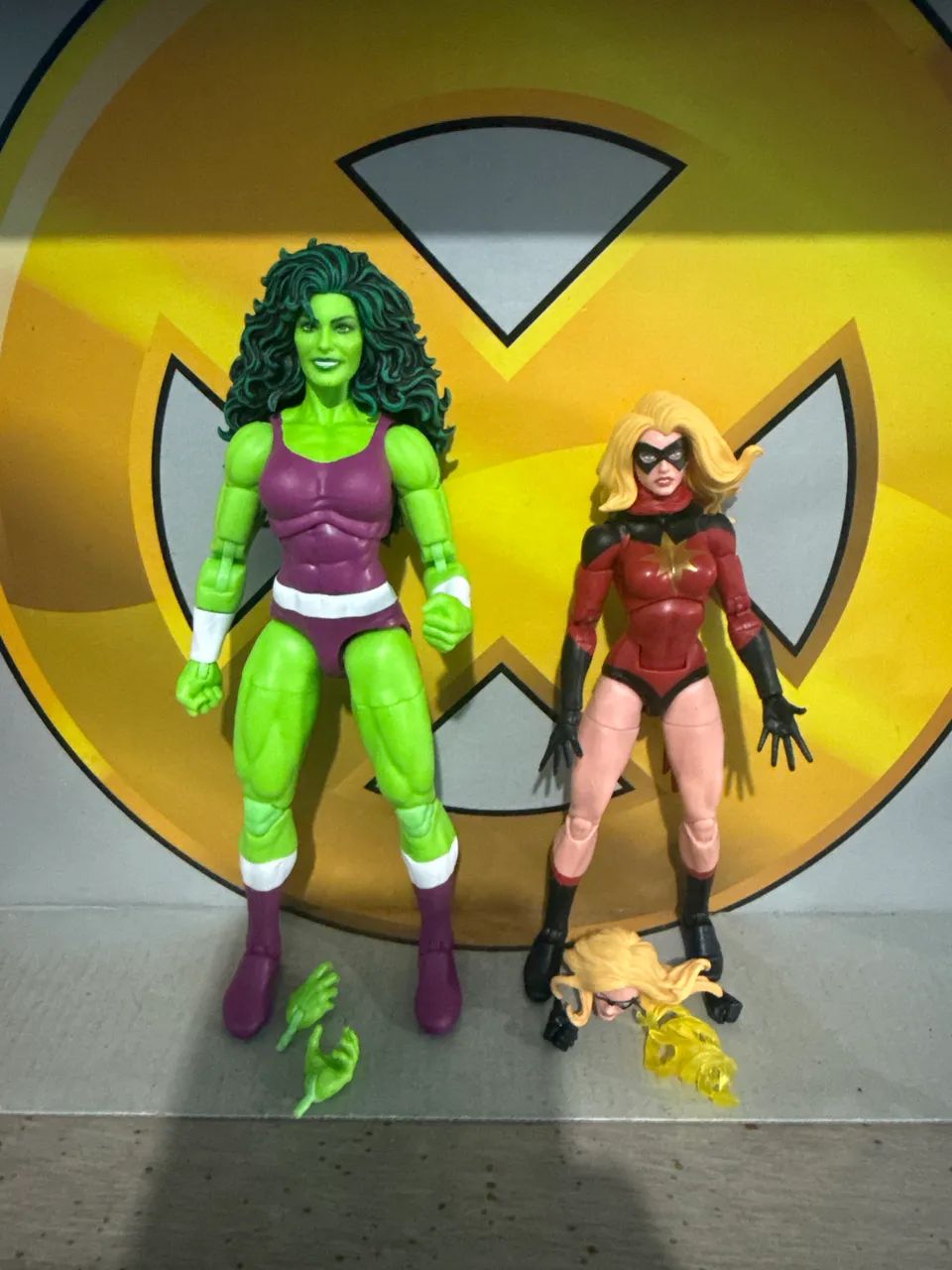Marvel Legends She Hulk e Warbird
