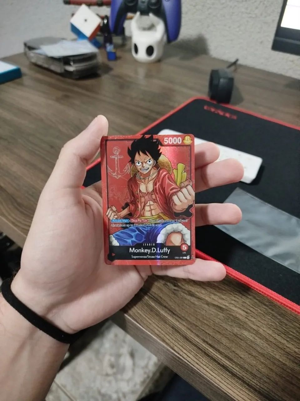 CARD ONE PIECE - MONKEY D. LUFFY (ST01-001)