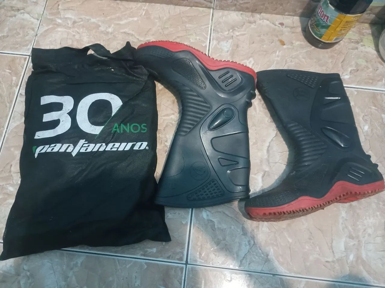 Capa de chuva + botas kit completo motoboy - Foto 4