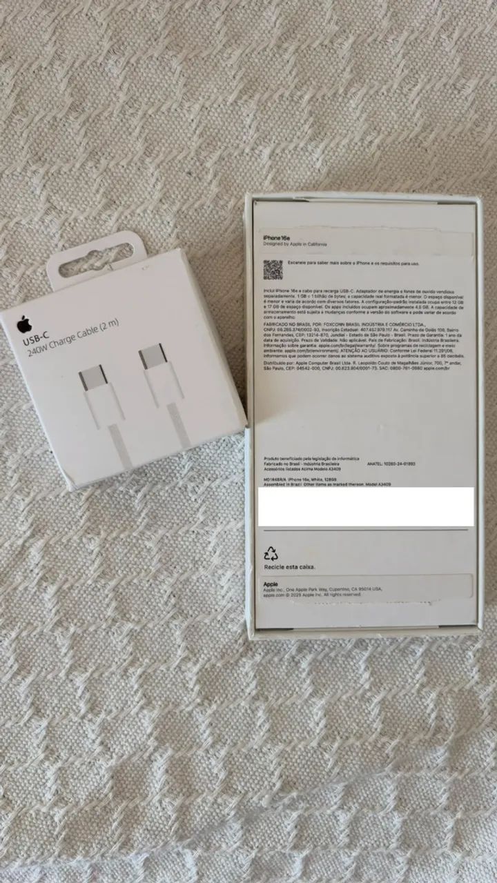 Iphone 16e 128Gb seminovo c/ nota fiscal - Foto 3