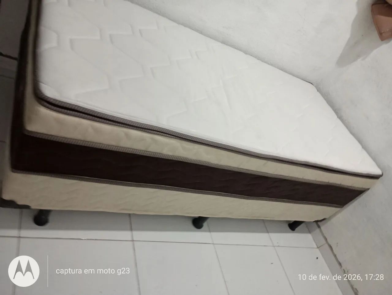 Cama box solteiro ortopédi , *18zapco 