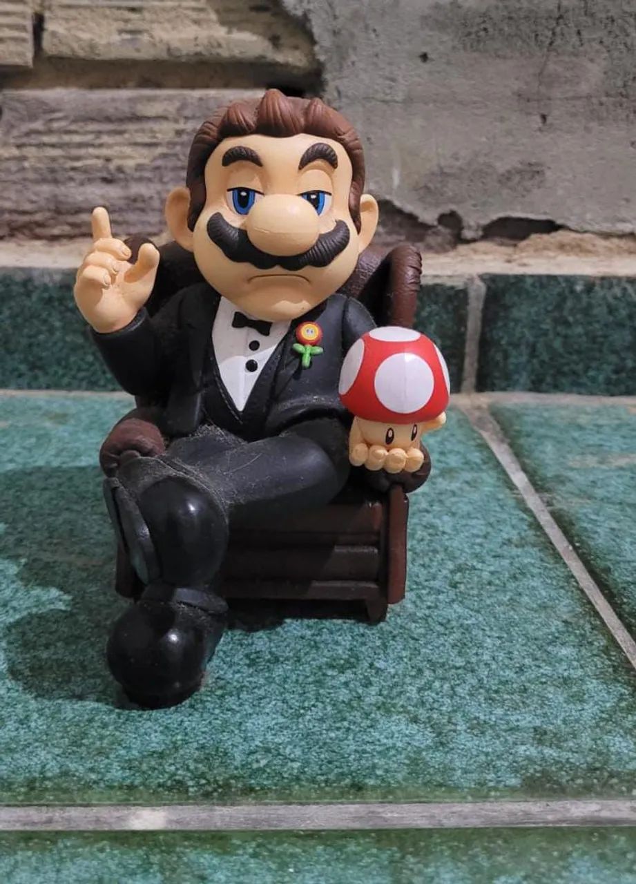 Super Mario Temático/Filme: O Poderoso Chefão.