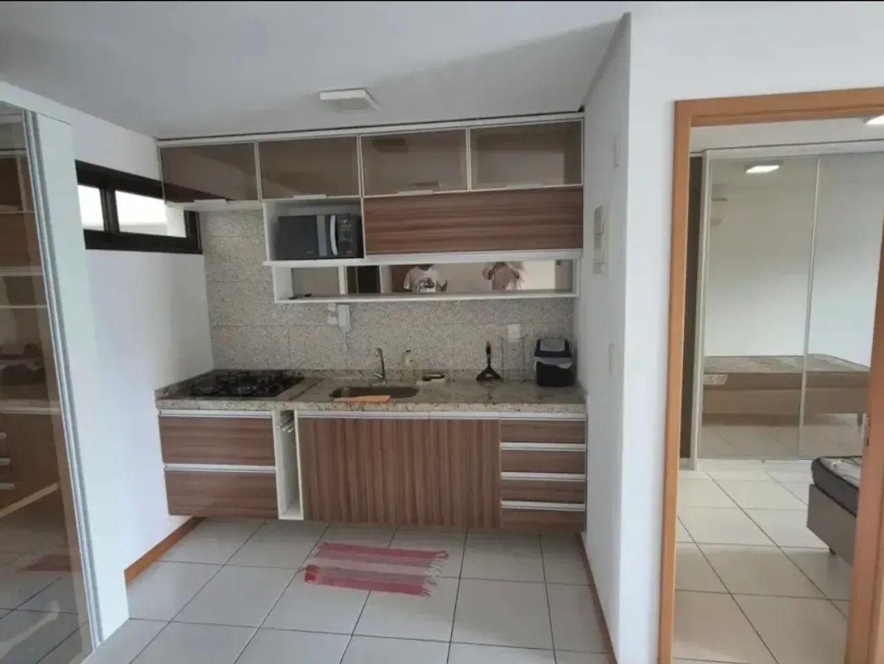 Flat no Cabo Branco, 50m², mobiliado, quarto separado da sala e a poucos passos do mar e d - Foto 5