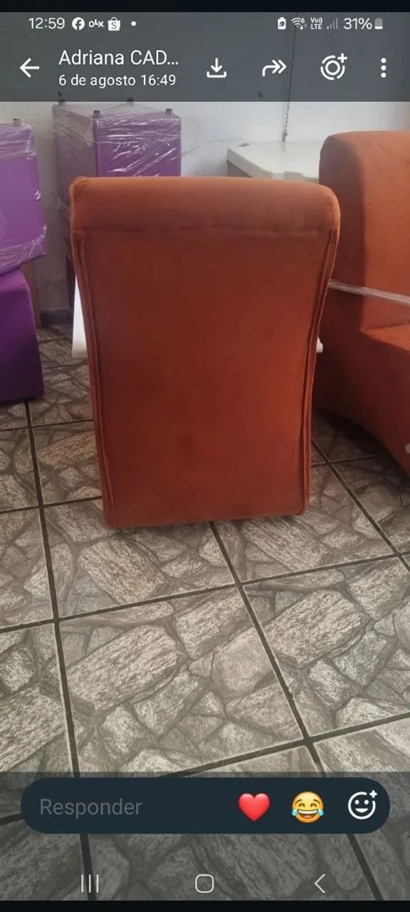POLTRONAS COM BRAÇOS DE ALUMÍNIO  - Foto 3
