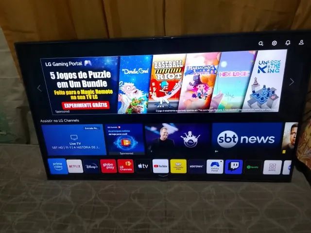 Tv Lg Smart 4k Real 50 polegadas comando de voz - Foto 2