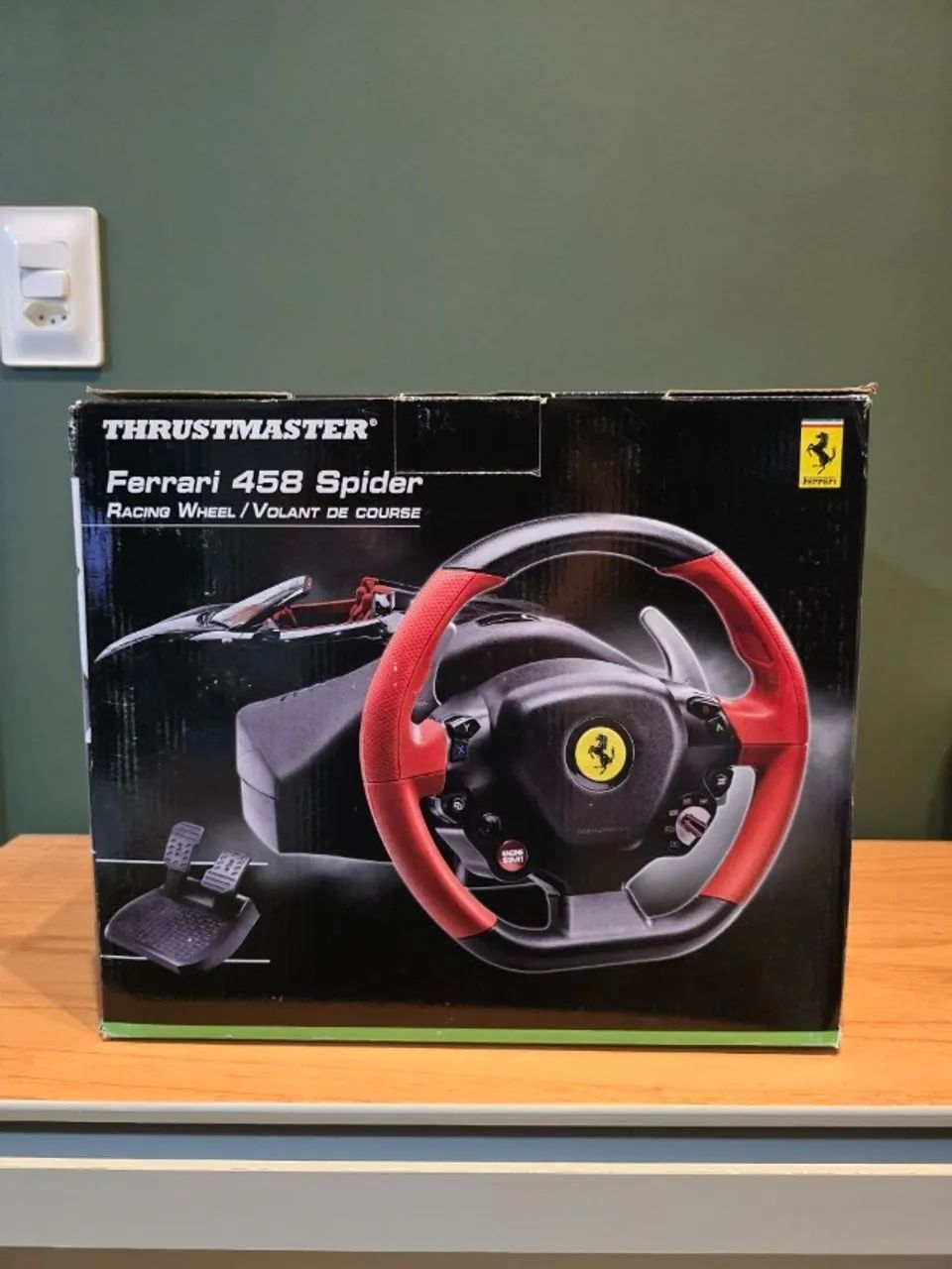 Thrustmaster Ferrari 458 Spider - Volante de corrida para Xbox e PC