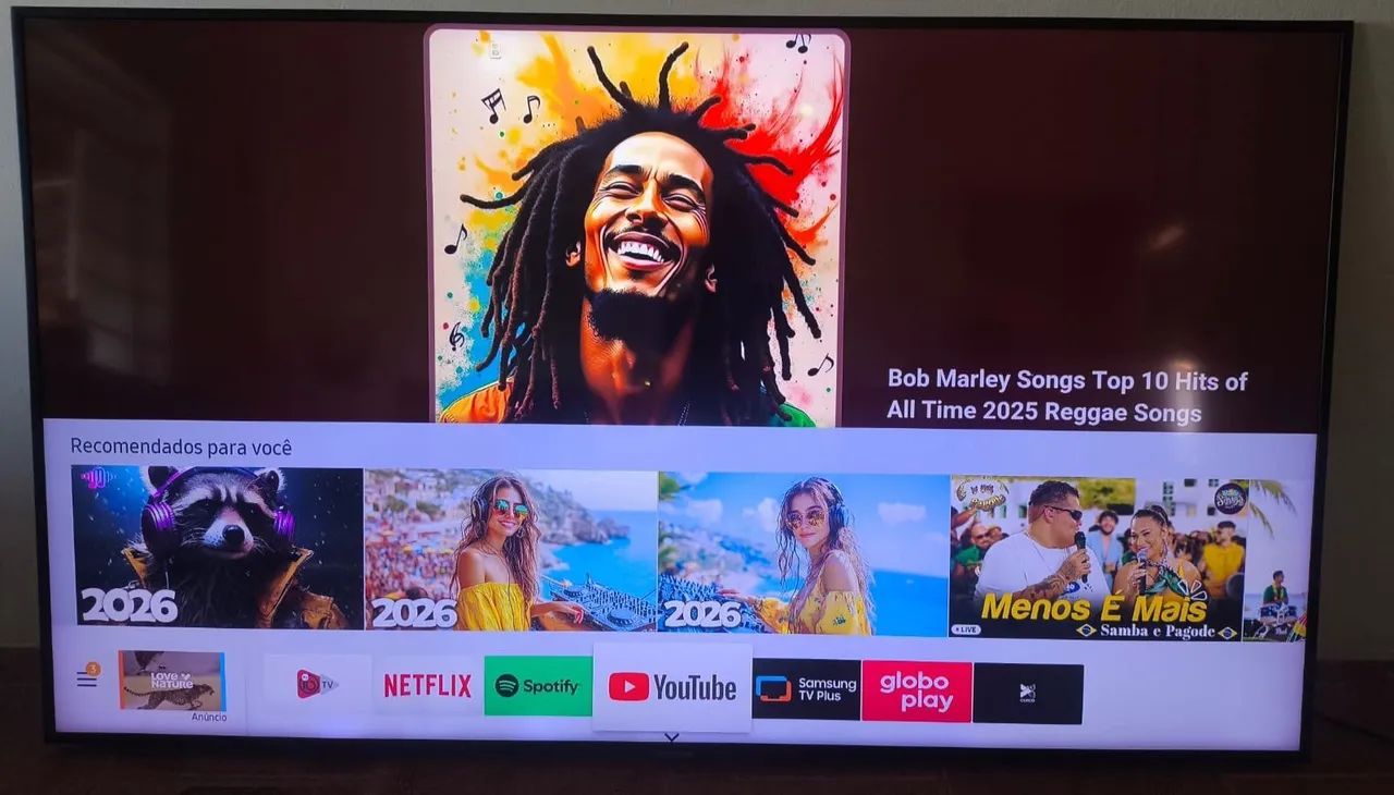 4 K 65 polegadas Samsung 