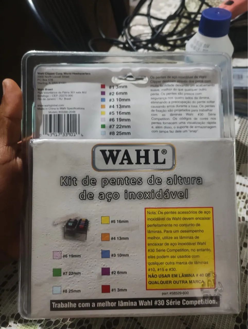 Kit Pente para Máquina de Tosa