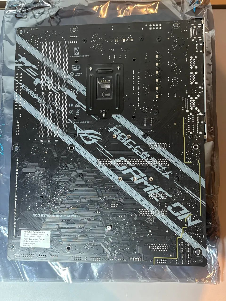 placa mãe asus rog strix b460-f gaming - Foto 3