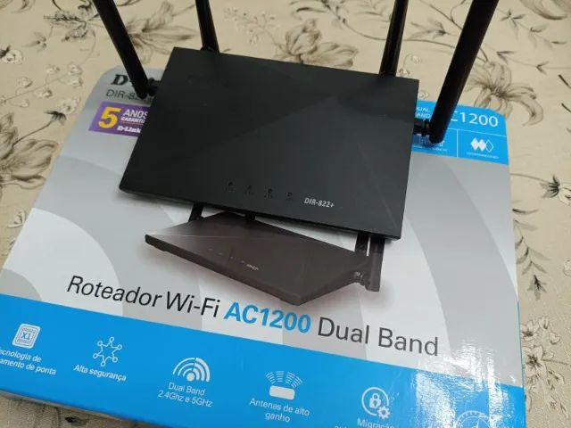 Roteador D-LINK 8200 DUAL BAND AC-1200 - Foto 2