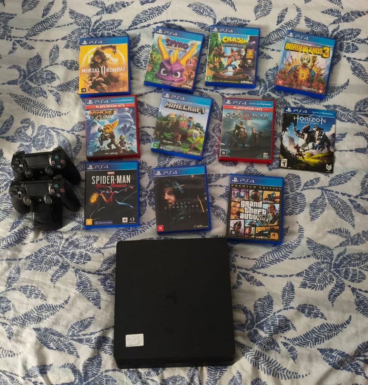 PS4 SLIM USADO 1T Perfeito estado